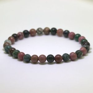 Rhodoniet – Mosagaat armband
